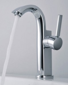 Single Handle Chrome Centerset Bathroom Sink Tap (TP0509)