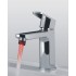 Single Handle Chrome Centerset LED Bathroom Sink Faucet (QH0737F)